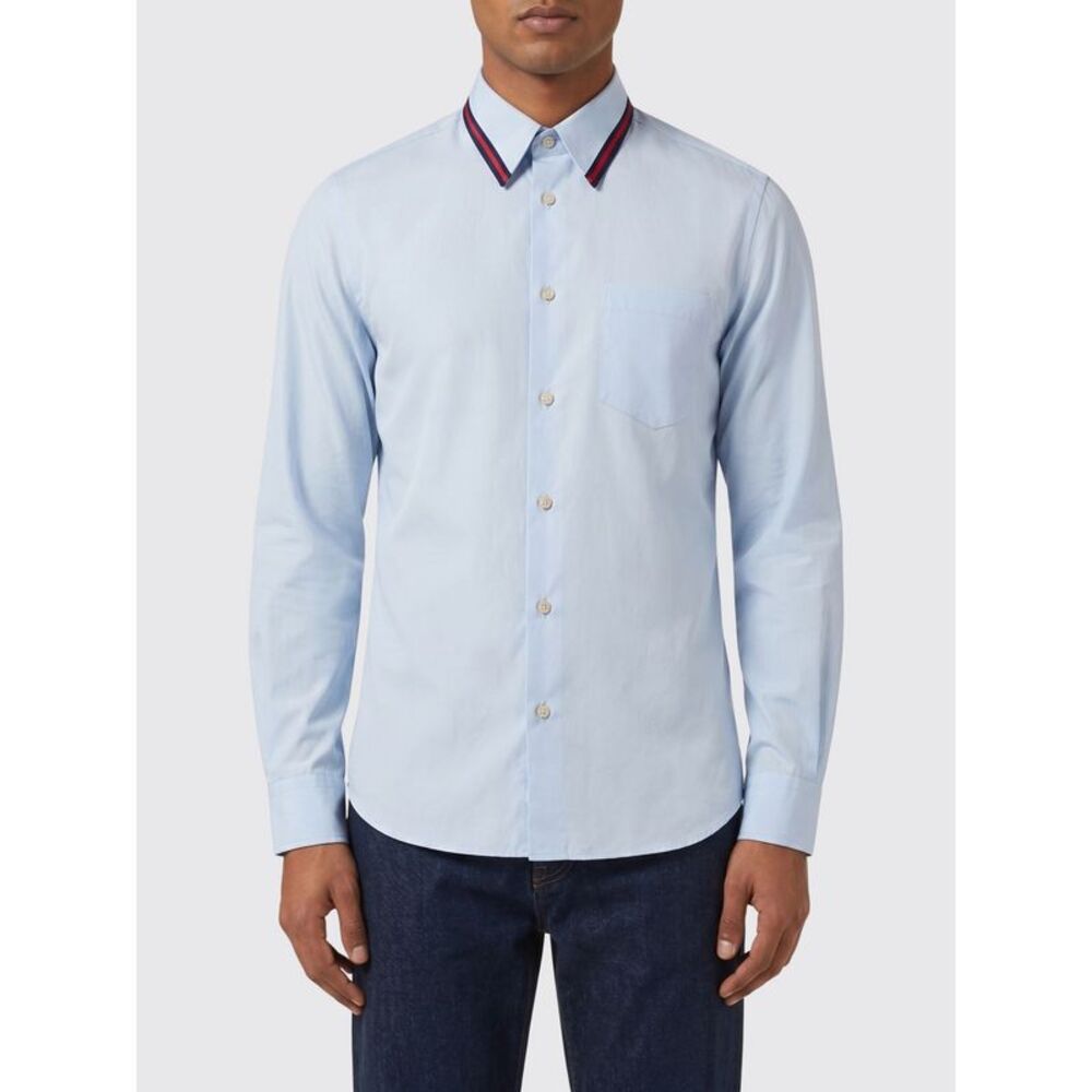 Gucci Shirt Men Blue